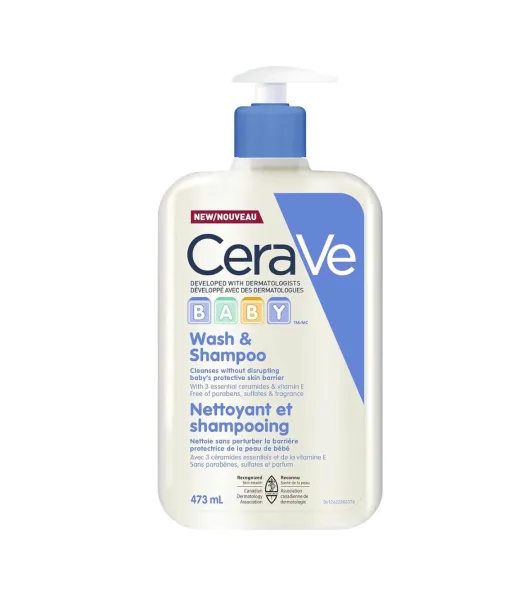 Cerave Baby Wash & Shampoo 473 ml