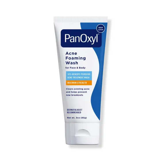 Panoxyl Acne Foaming Wash with 10% Benzoyl Peroxide (85g)
