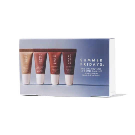 Summer Fridays Holiday Mini Lip Butter Balm Set | Limited Edition | 
