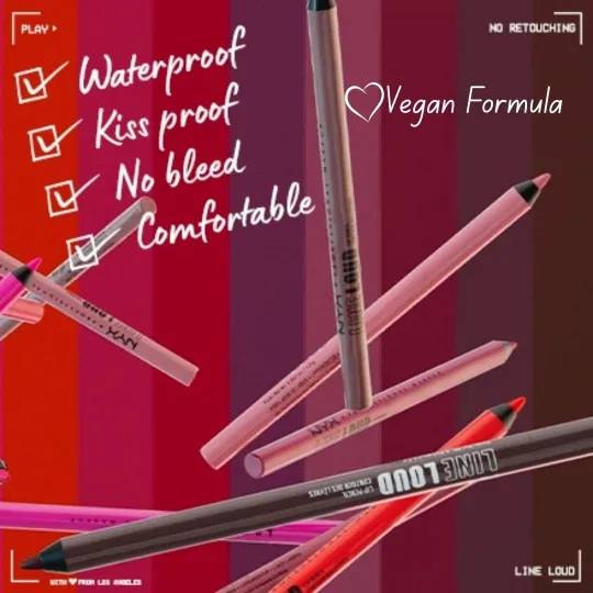NYX Professional Makeup Line Loud Longwear Lip Liner