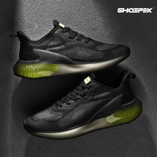 Shoepex Men's Lightweight Road Running Sneakers | Breathable Mesh, Anti-Odor, Summer Sport Shoes