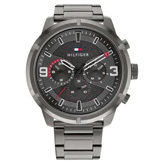 Tommy Hilfiger Grey Dial Quartz Analog with Date Watch for Men