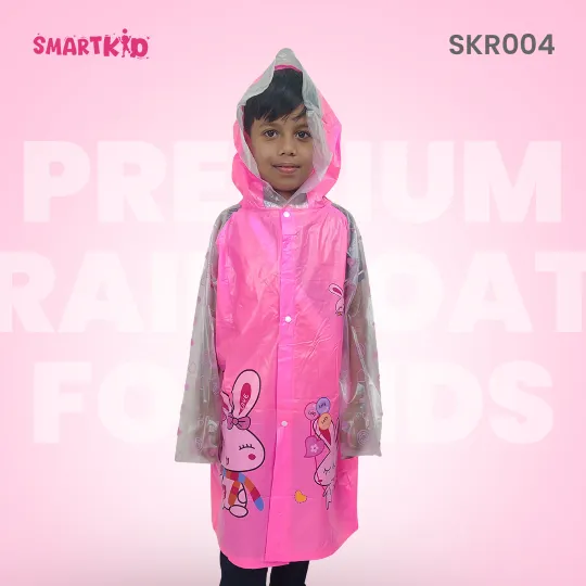 Pink Cat Raincoat