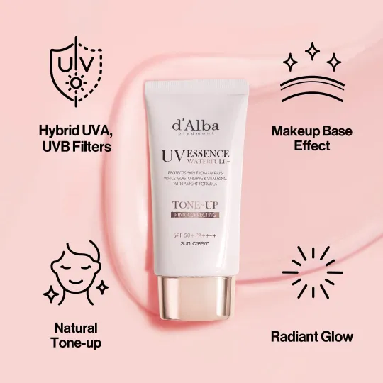 d'alba UV Essence Waterfull Tone-up Sun Cream SPF 50+ PA++++ (50ml)