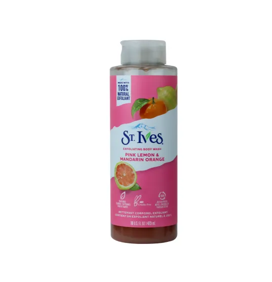 Stives Pink Lemon & Mandarin Orange Exfoliating Body Wash 473ml