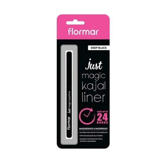 Flormar Just Magic Kajal Liner - Deep Black