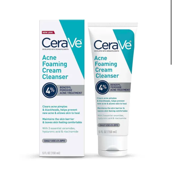 Cerave 4% Acne Foaming Cream Cleanser 150ml