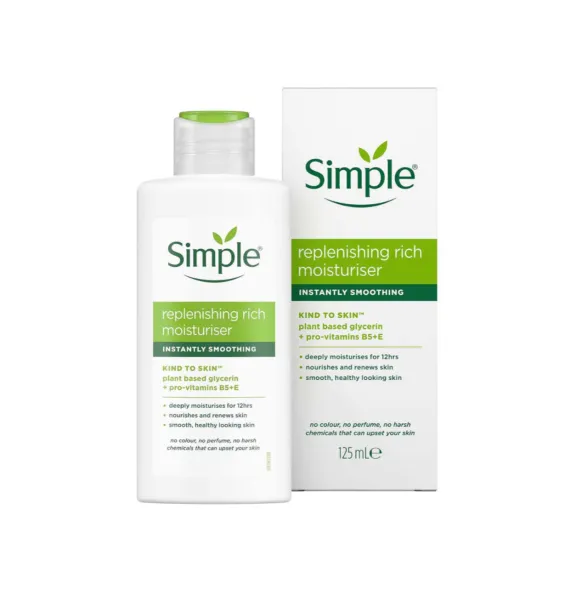 Simple Kind To Skin Replenishing Rich Moisturiser 125 ml