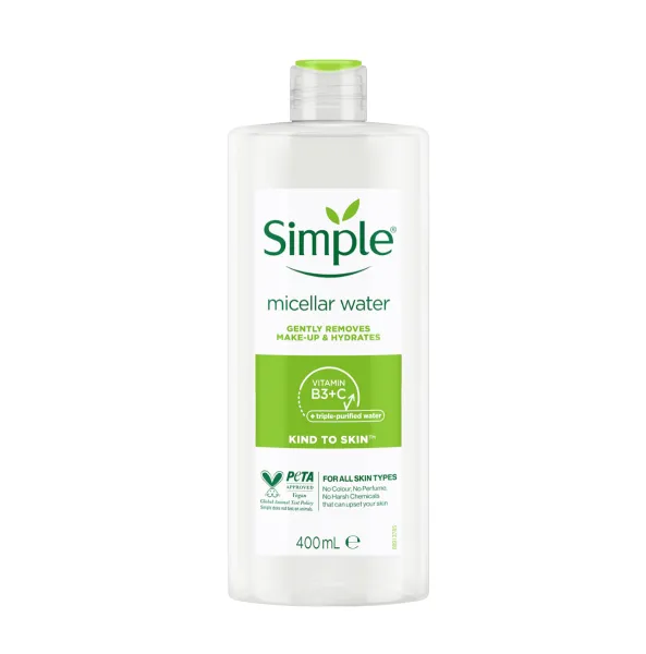 Simple Kind To Skin Micellar Cleansing Water 400ml