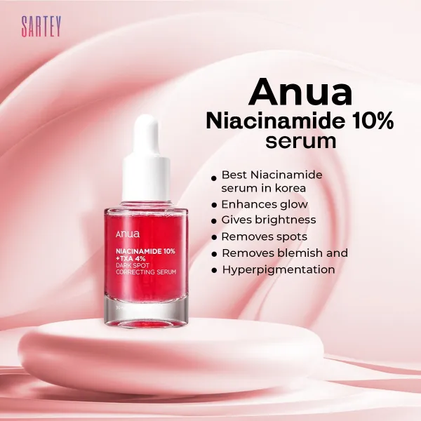 Anua Niacinamide 10% Txa 4% dark spot correcting glow serum 