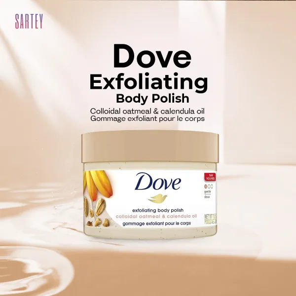 Dove exfoliating body polish