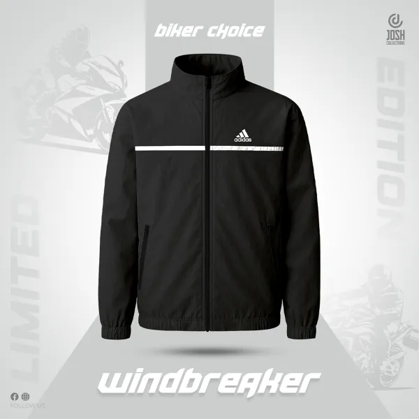 Biker Solid Dustcoat - Black