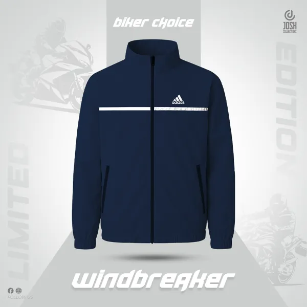 Biker Solid Dustcoat - Blue