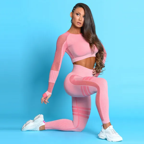 MESH YOGA SUITS FOR WOMEN