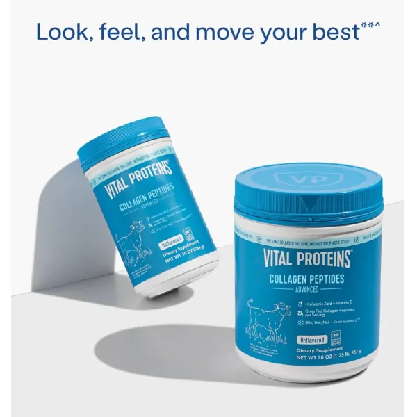 Vital Proteins – Advanced Collagen Peptides with Hyaluronic Acid & Vitamin C – (567 gram)