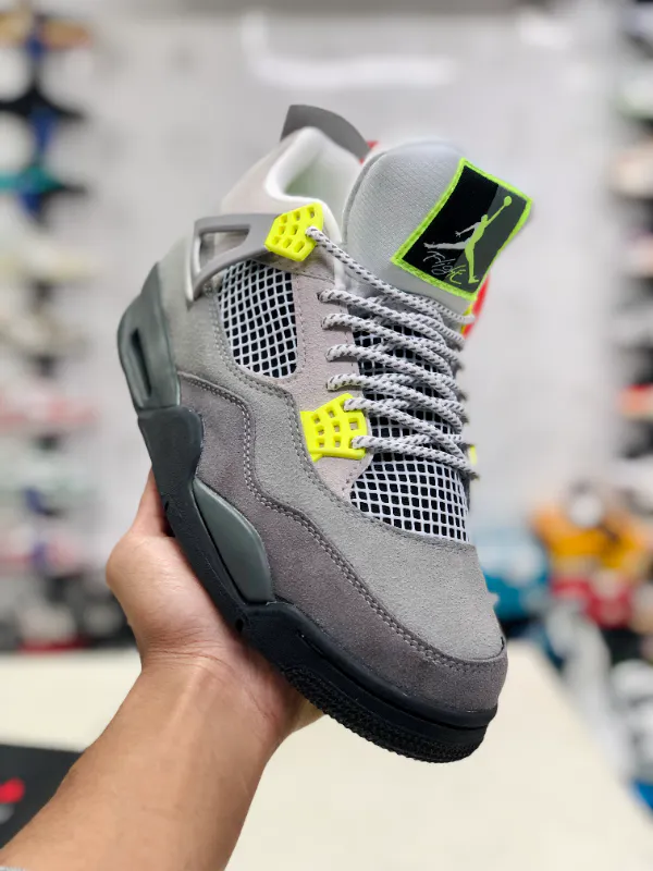 Air Jordan 4 Retro Wolf Grey Grade 1:1 - hkgroupbd