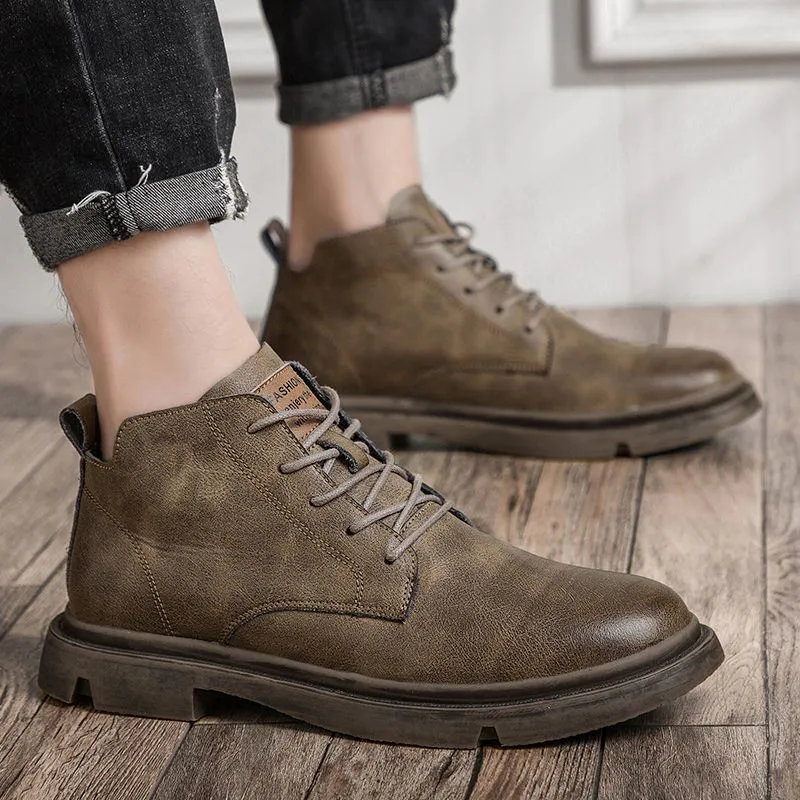 Vintage Leather Boots - Xenno