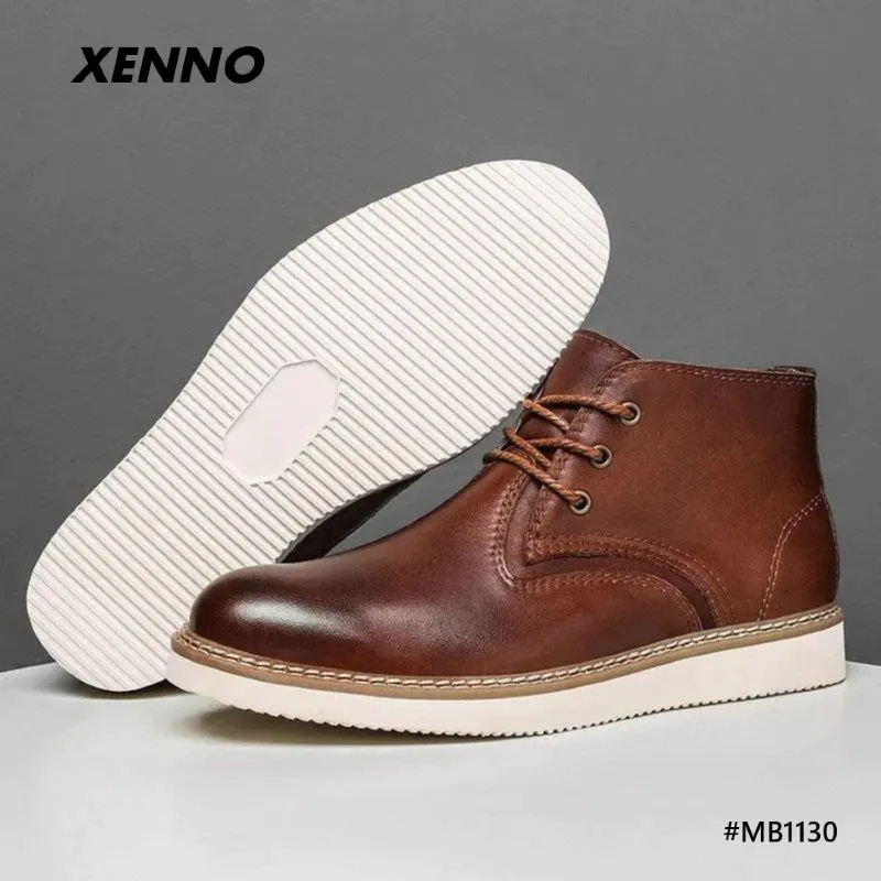 Cowhide Genuine Leather Boots