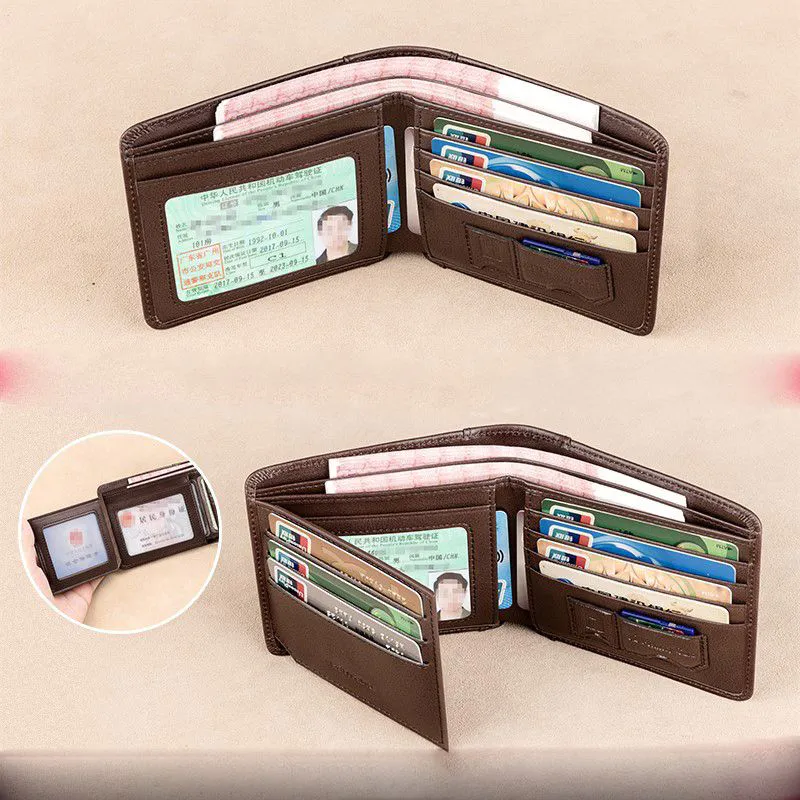 GENUINE LEATHER CHOCOLATE WALLET - OFF BEAT