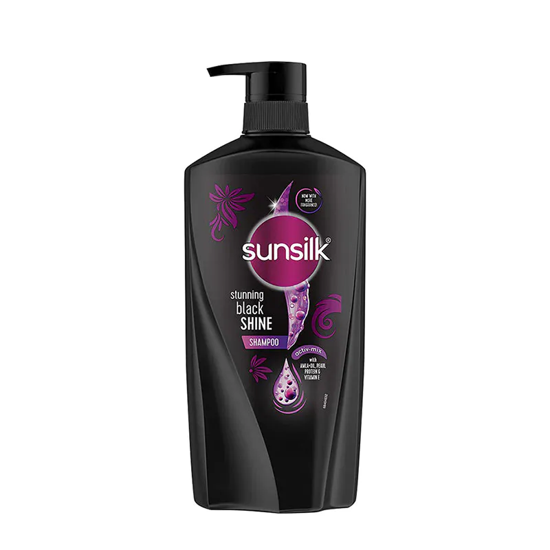 Sunsilk Stunning Black Shine Shampoo 625ml Elegance 1078