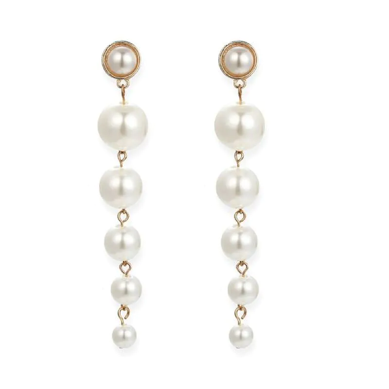 Ball Drop Pearl Earrings - Only 99 Shop BD