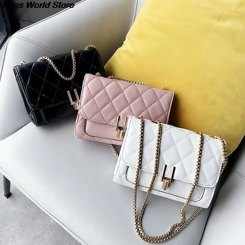 Rivet Chain PU Leather Crossbody Bags - Only 99 Shop BD